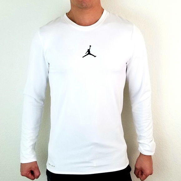 jordan long sleeve dri fit
